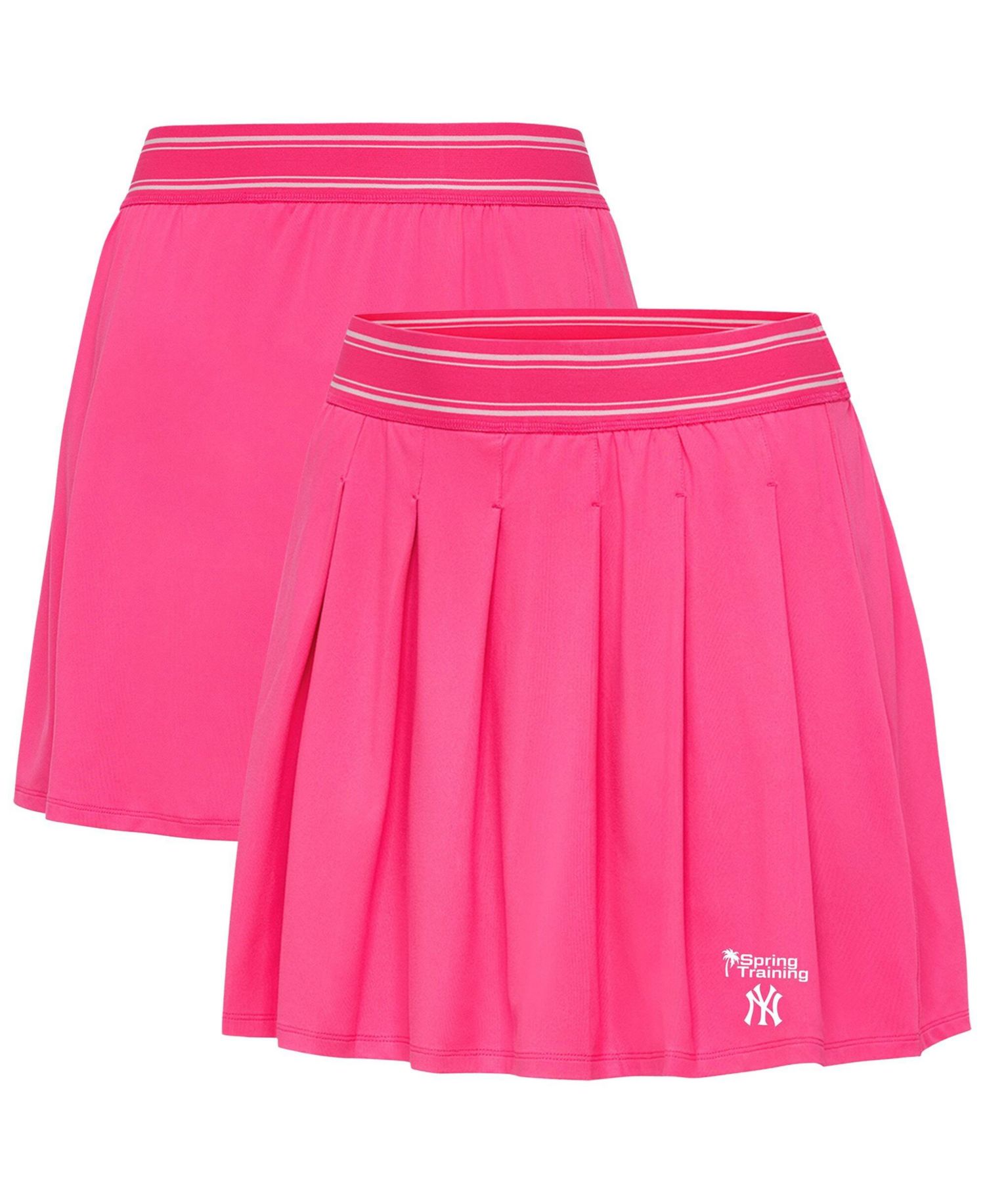 Women's Pink New York Yankees Spring Training Retro Skort