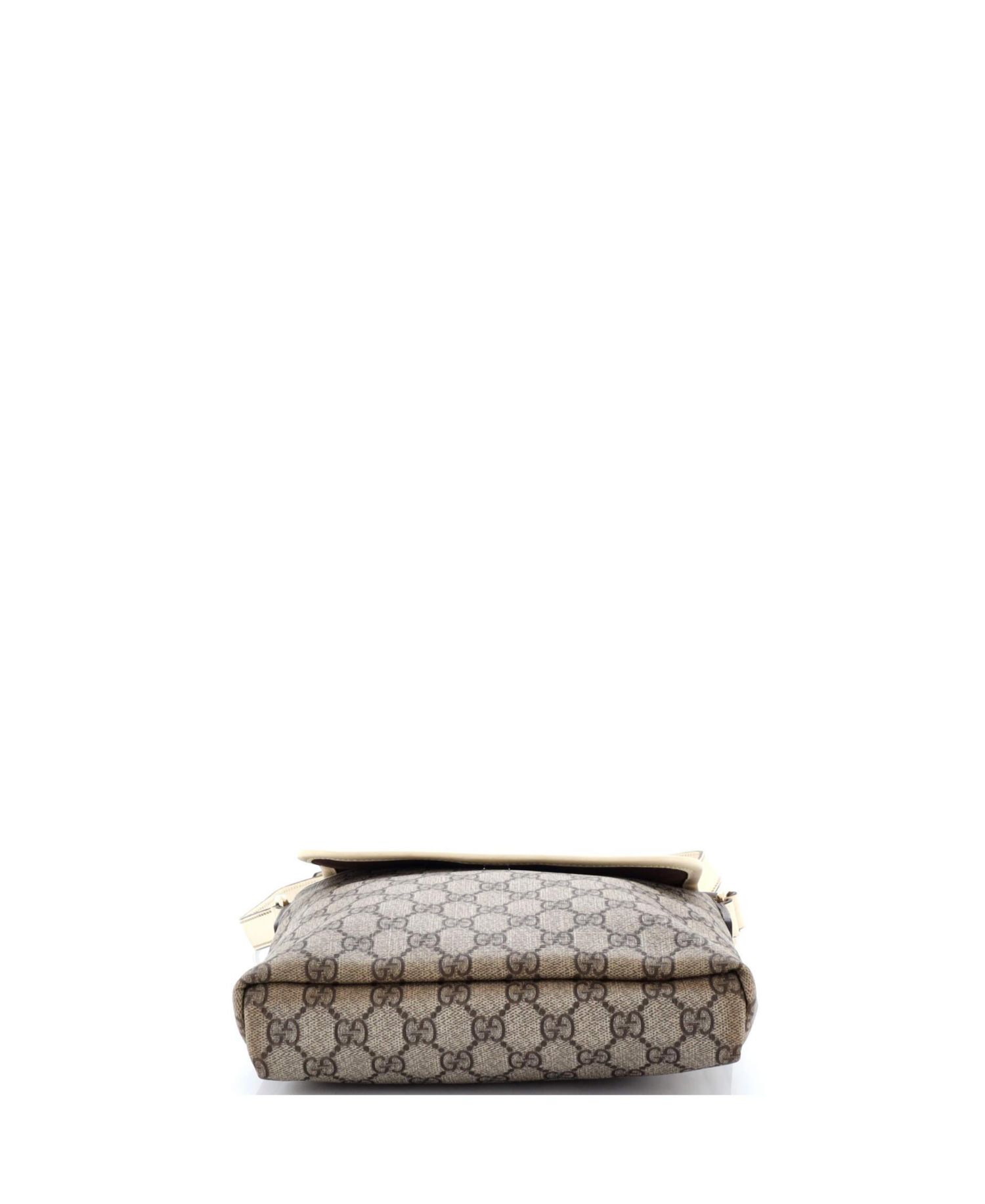 Small Flap Messenger GG Coated Canvas