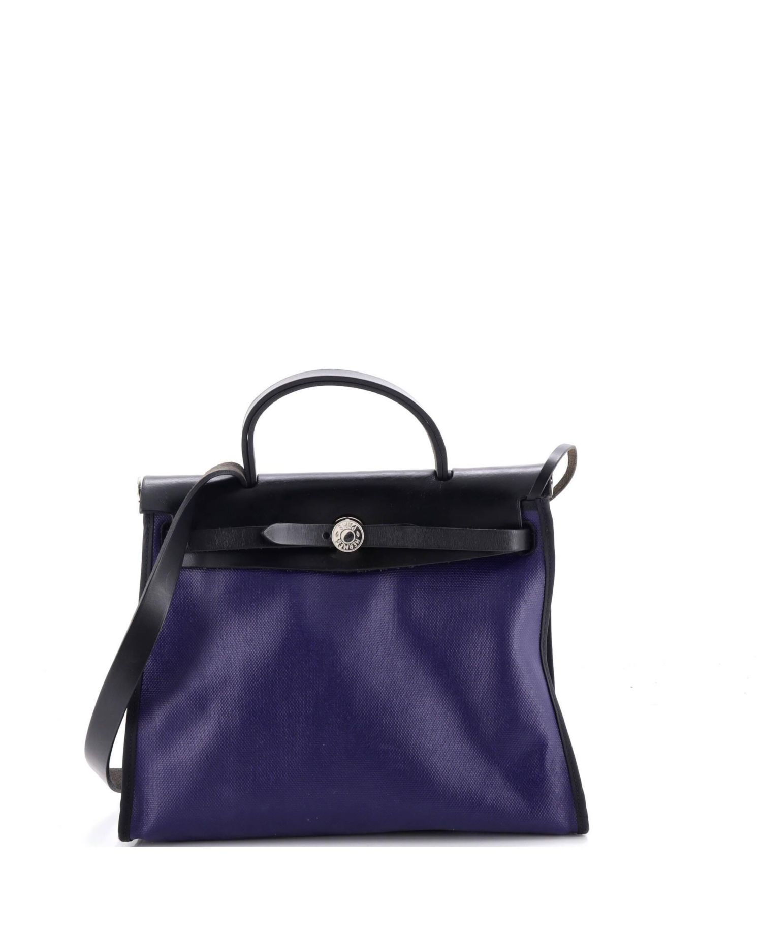 31 Herbag Zip Berline Vache Canvas and Leather