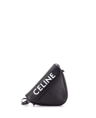 Small Triangle Bag Leather