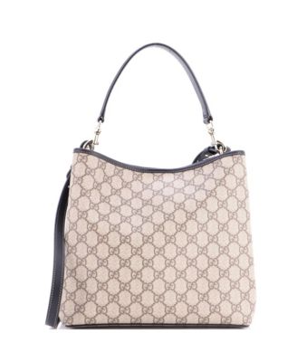 Medium GG Emblem Bucket Bag GG Coated Canvas