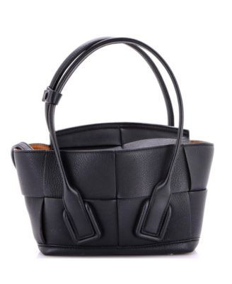 Small Arco Bag Maxi Intrecciato Leather