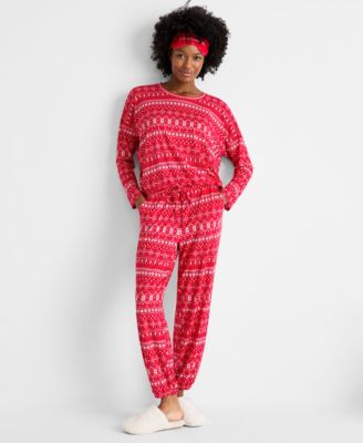 Women's Packaged 3-Piece Pajama Gift Set XS-3X