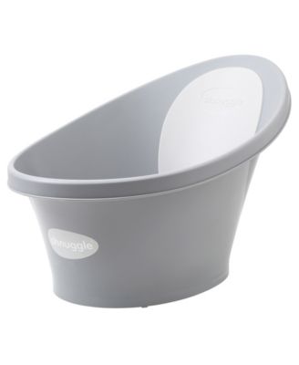 Shnuggle Baby Boys' and Baby Girls' Ergonomic Bath Tub - Pebble Gray