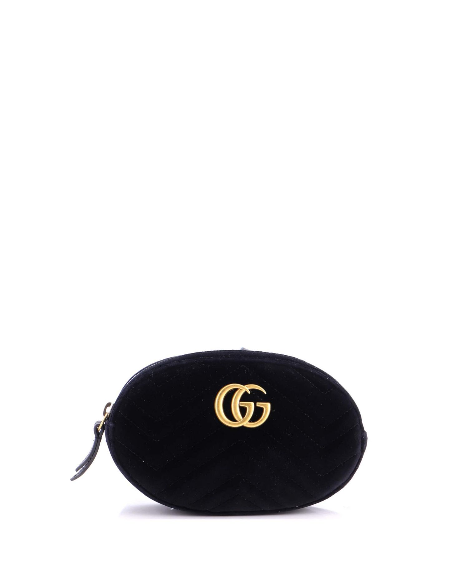 GG Marmont Belt Bag Matelasse Velvet