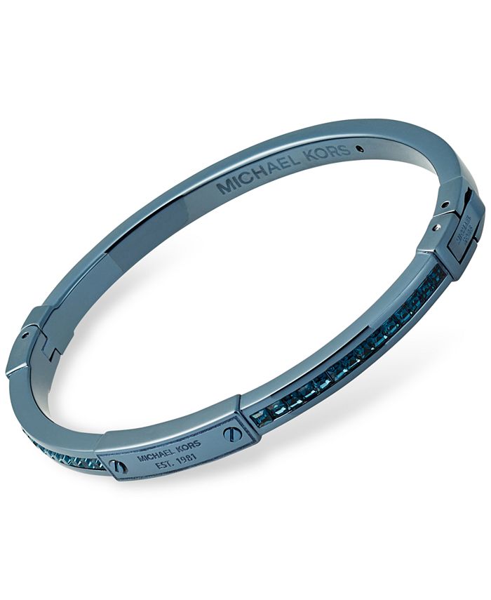 Michael kors blue bracelet deals