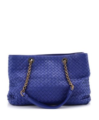 Medium Double Chain Tote Intrecciato Nappa