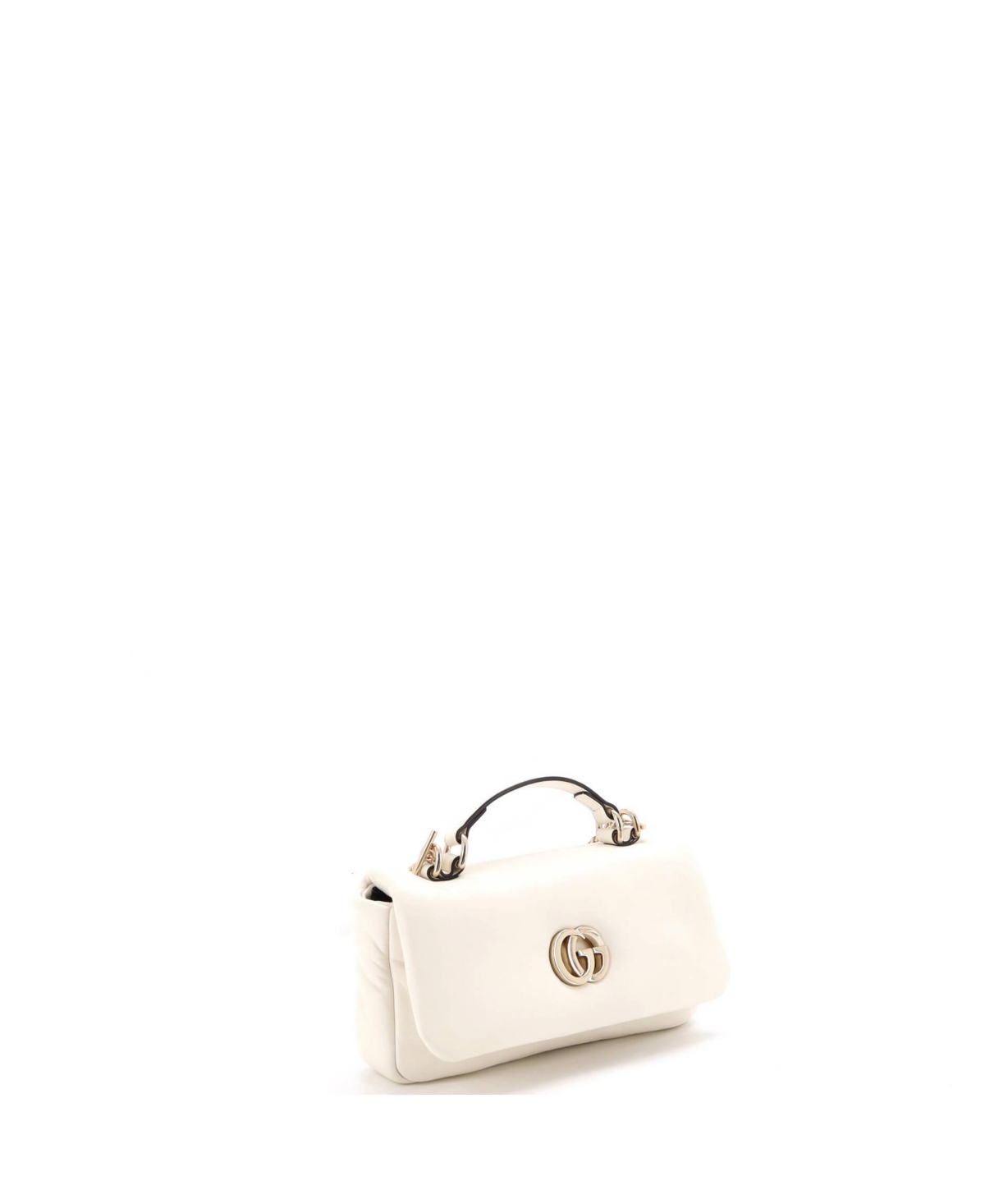 Pre-Owned Gucci Mini Gg Milano Top Handle Bag Leather