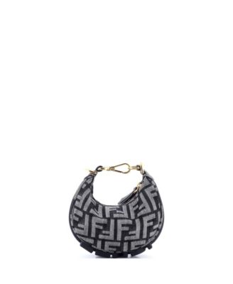 Nano Fendigraphy Bag Zucca Denim