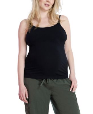 Women's Motherhood Clip Down Nursing Tank Top Cami