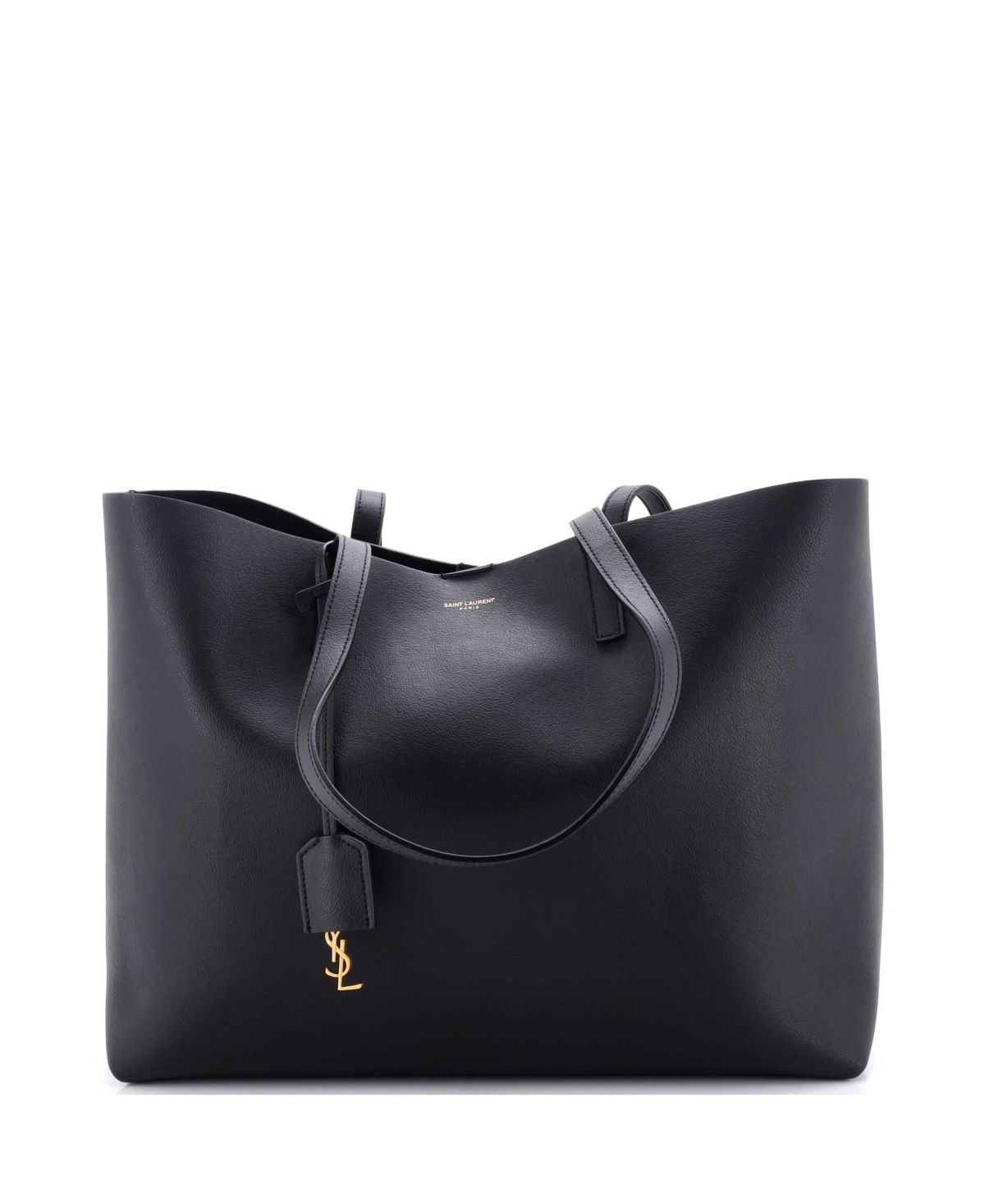 Pre-Owned Saint Laurent Large Shopper Tote Leather