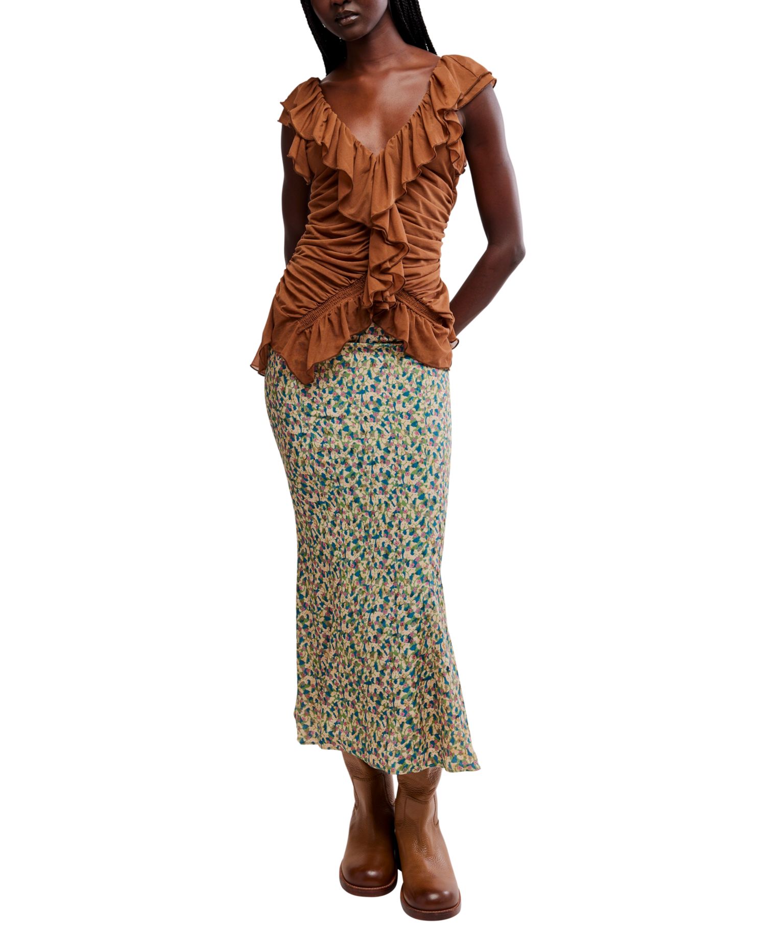 Women's Bonita Printed Maxi Skirt