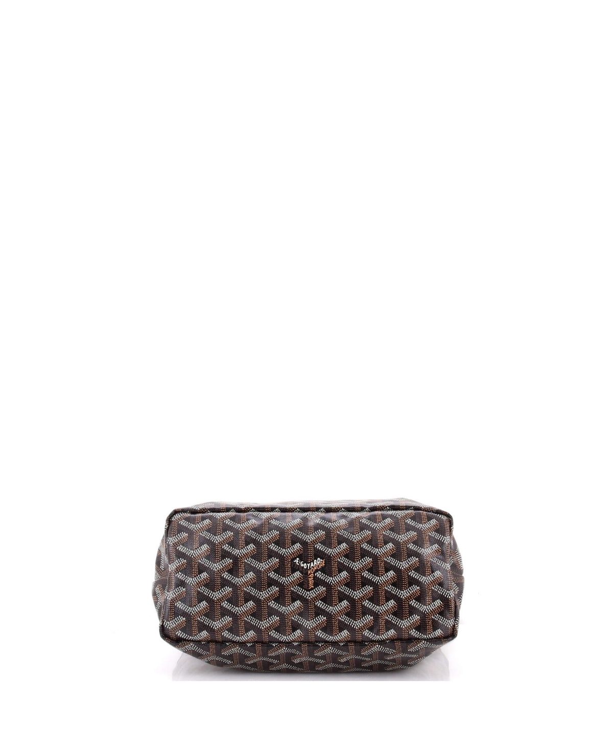 Pre-Owned Goyard Mini Boheme Hobo Coated Canvas