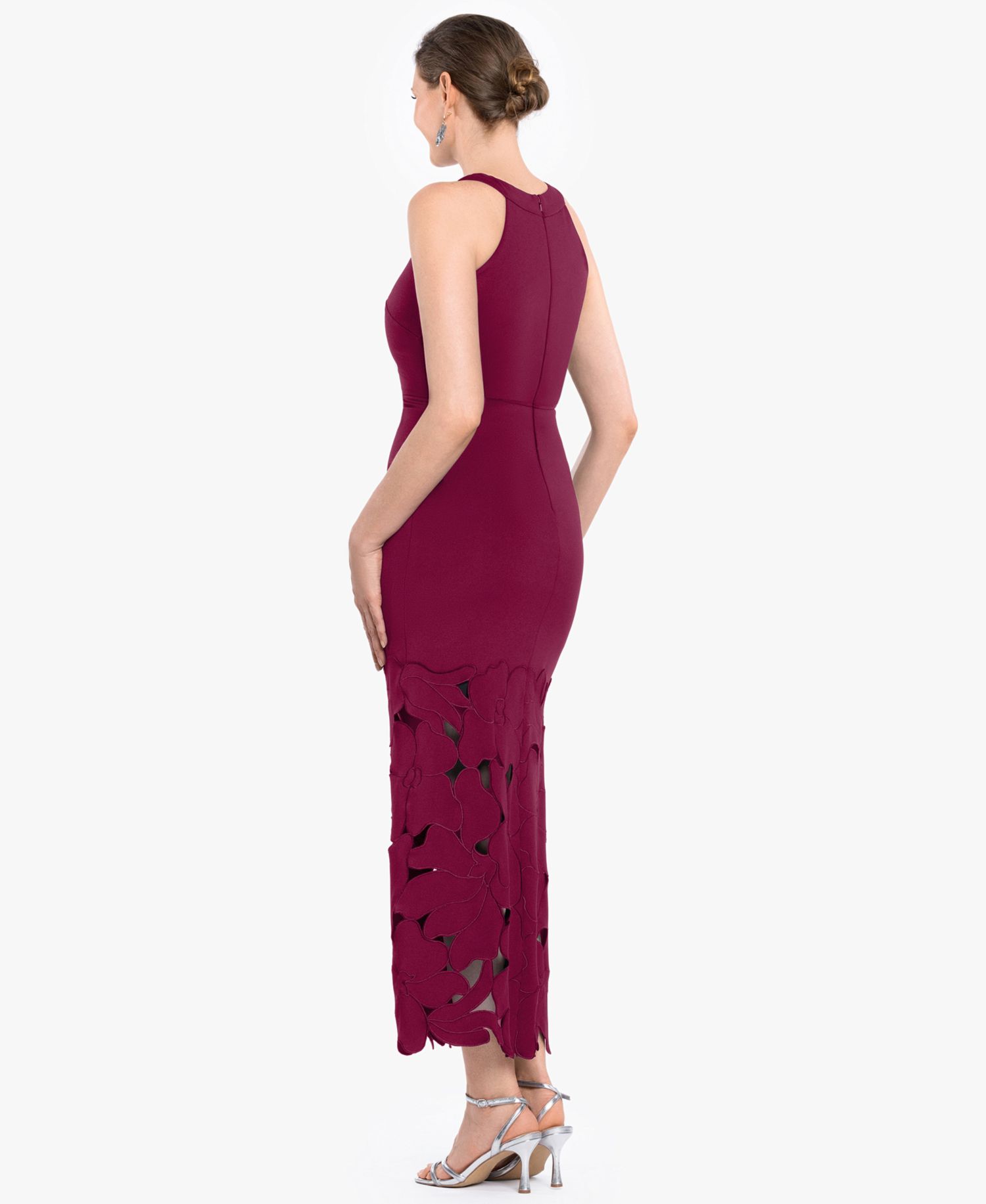 Petite Sleeveless Halter Neck Dress