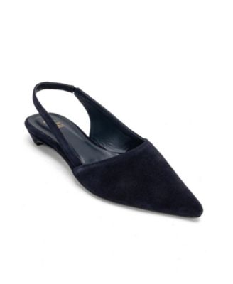 Forever & Always Women's Shoes Berlina Leather Slingback Pump
