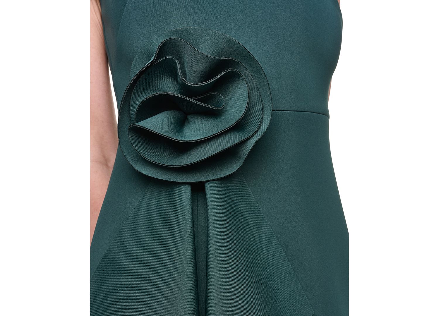 Women's Off-The-Shoulder Ruffle-Front Ball Gown