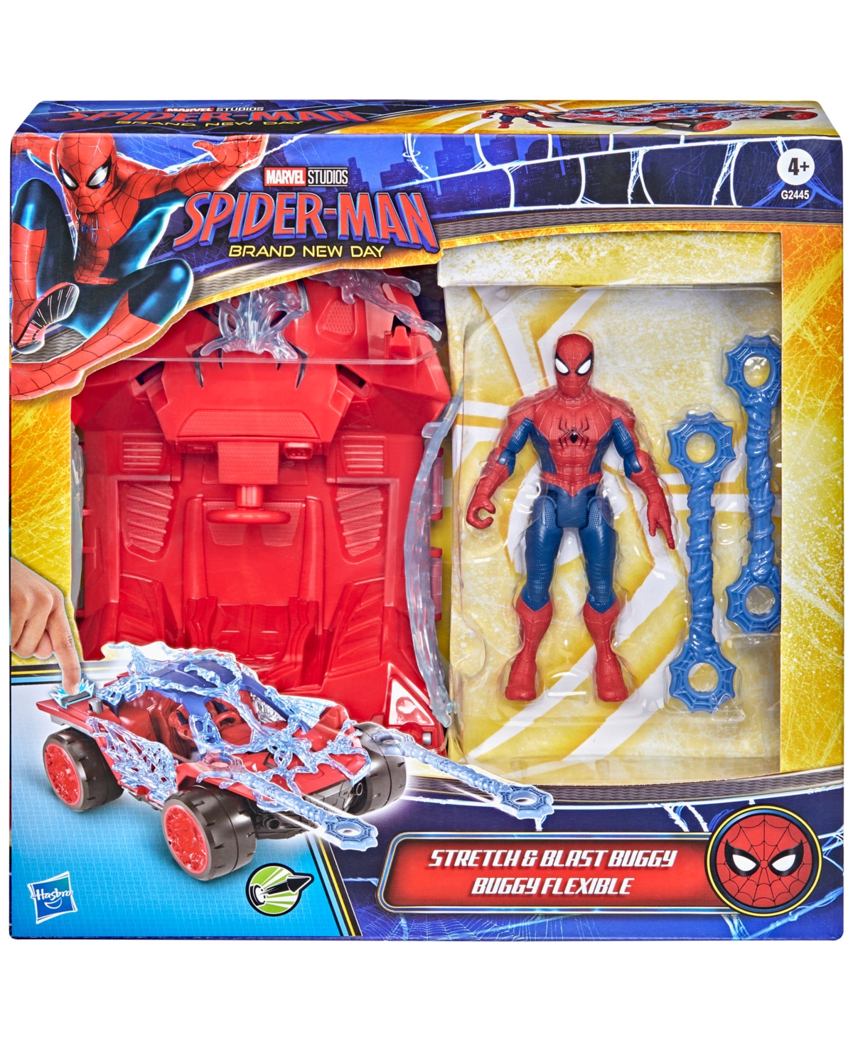 Spider-Man Marvel Spider-Man ActionVerse Stretch and Blast Buggy