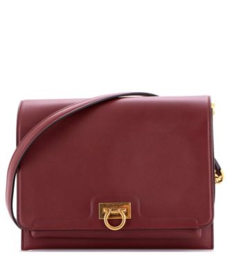 Medium Trifolio Flap Bag Leather