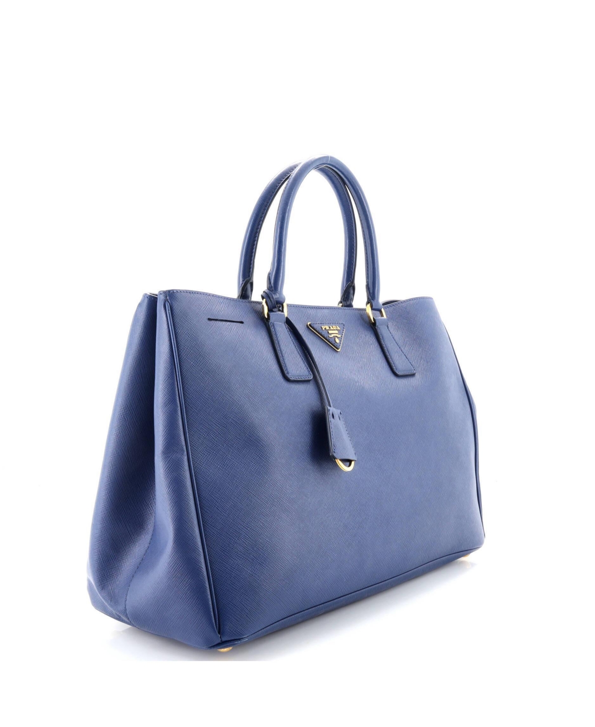 Pre-Owned Prada North South Lux Open Tote Saffiano Leather