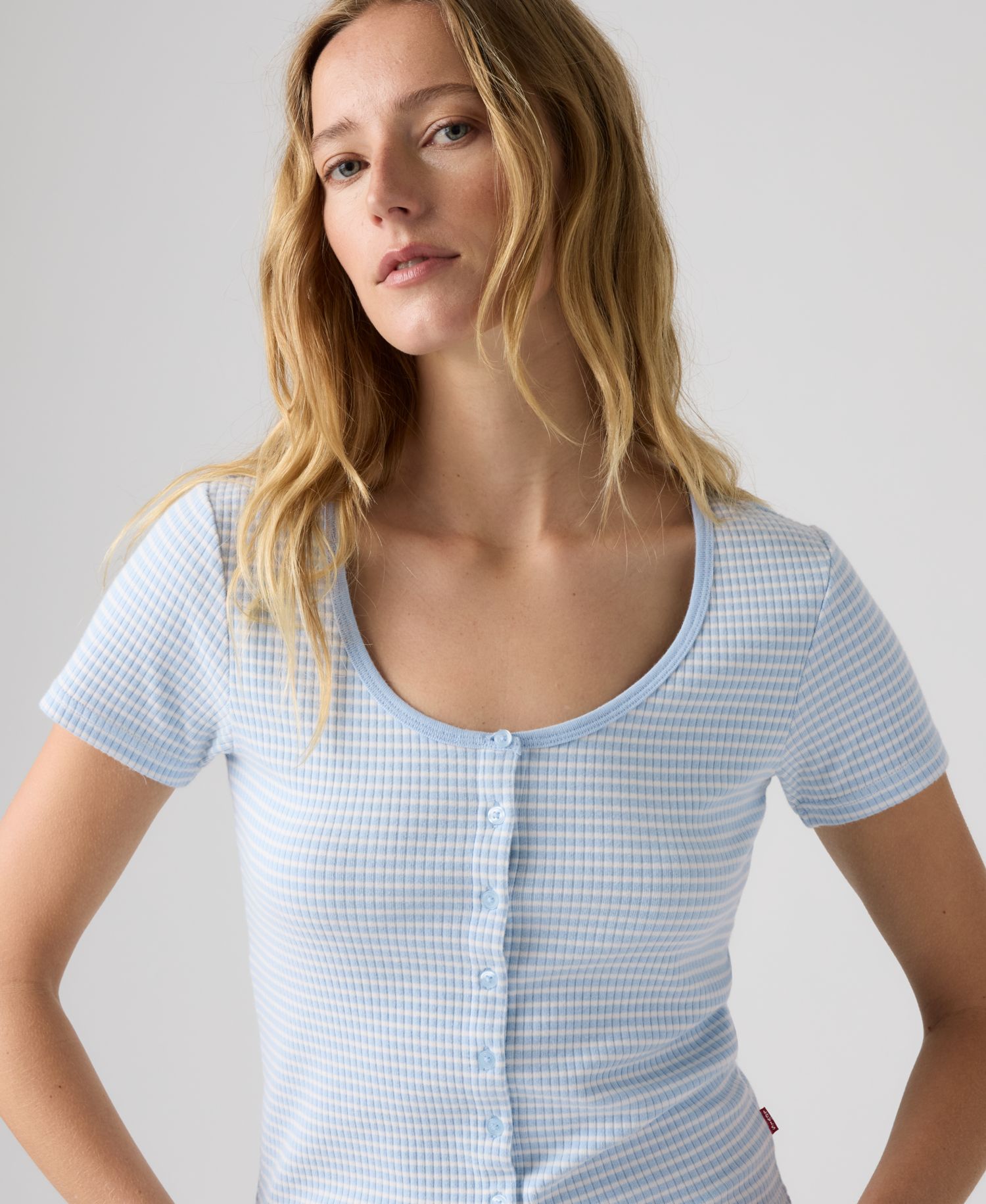 Women's Austen Button-Up Short-Sleeve Top