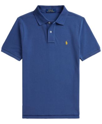 Boys' 8-20 Iconic Mesh Short-Sleeve Polo Shirt