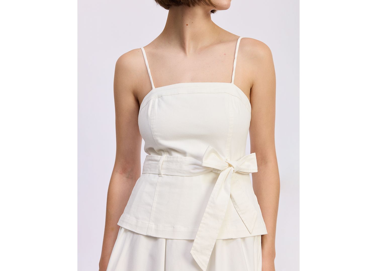 Women's Samantha Corset Mixed Media Dress