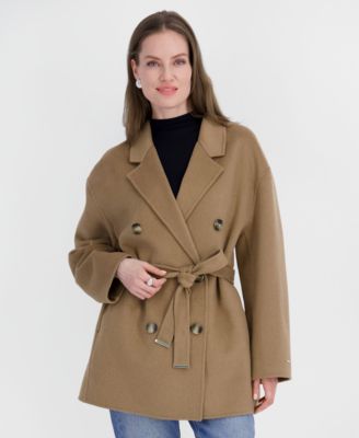 Women's Double-Faced Belted Coat