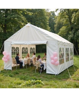 10'x20' Carport Canopy Tent with Removable Sidewalls