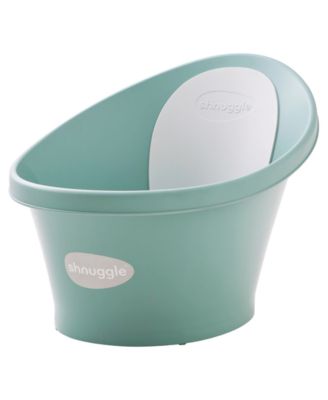 Shnuggle Baby Boys' and Baby Girls' Ergonomic Bath Tub - Eucalyptus