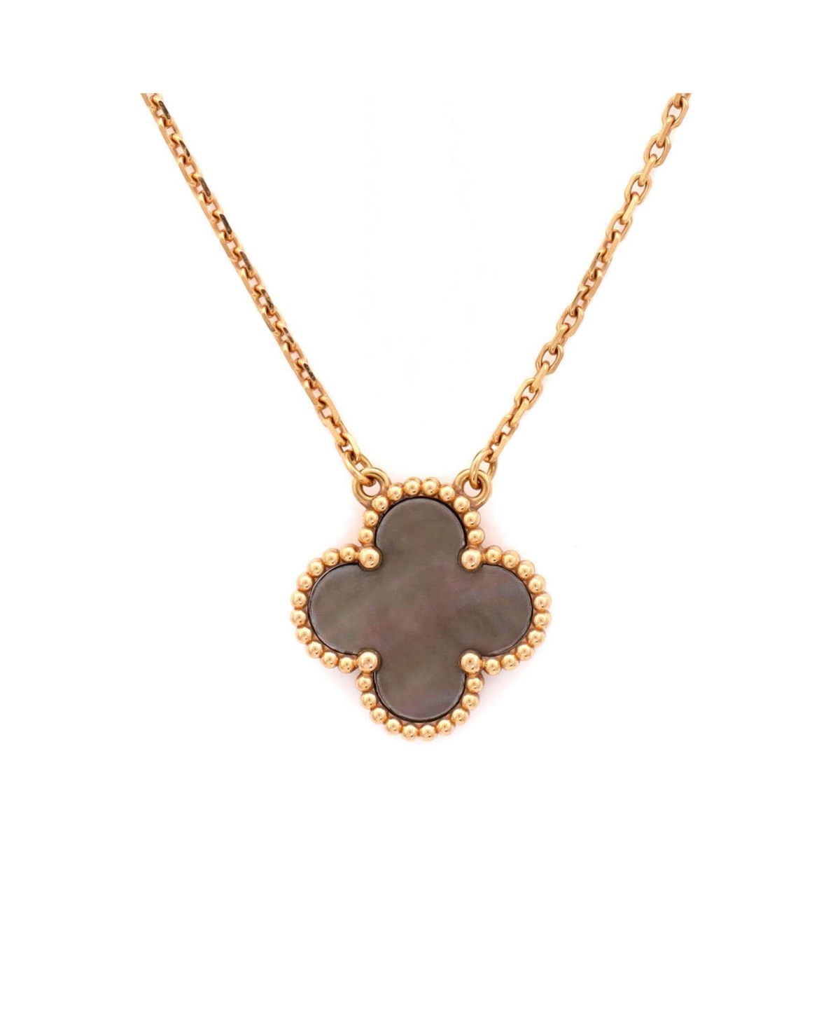 Pre-Owned Van Cleef & Arpels Vintage Alhambra Pendant Necklace
