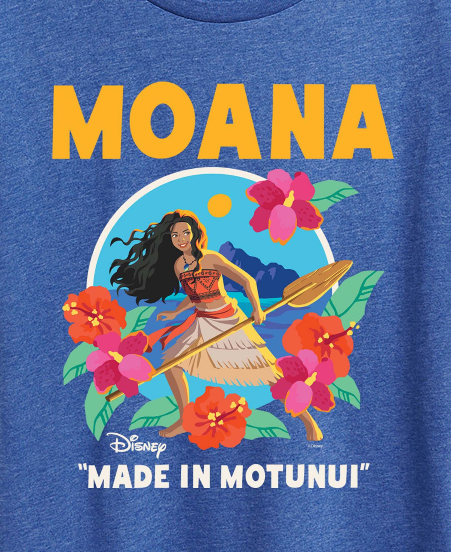 Plus Size Moana Made in Motunui Graphic T-Shirt