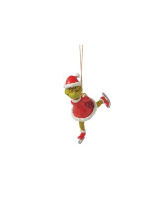 Grinch Grinch Ice Skating Ornament
