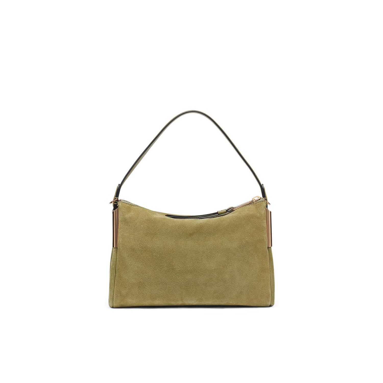 Valerie Large Suede Crossbody Handbag