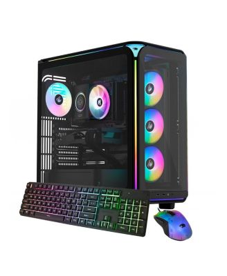 Element EXBA7N5702 Gaming Desktop Computer, AMD Ryzen 7 9700F 3.8GHz, 32GB RAM, 1TB SSD, NVIDIA GeForce RTX 5070 12GB, Windows 11 Home