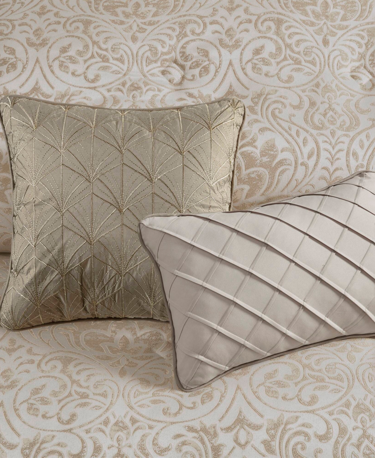 Madison Park Emilia Jacquard 12-Pc. Comforter Set