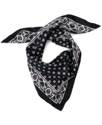 Block Printed Triangle Scarf