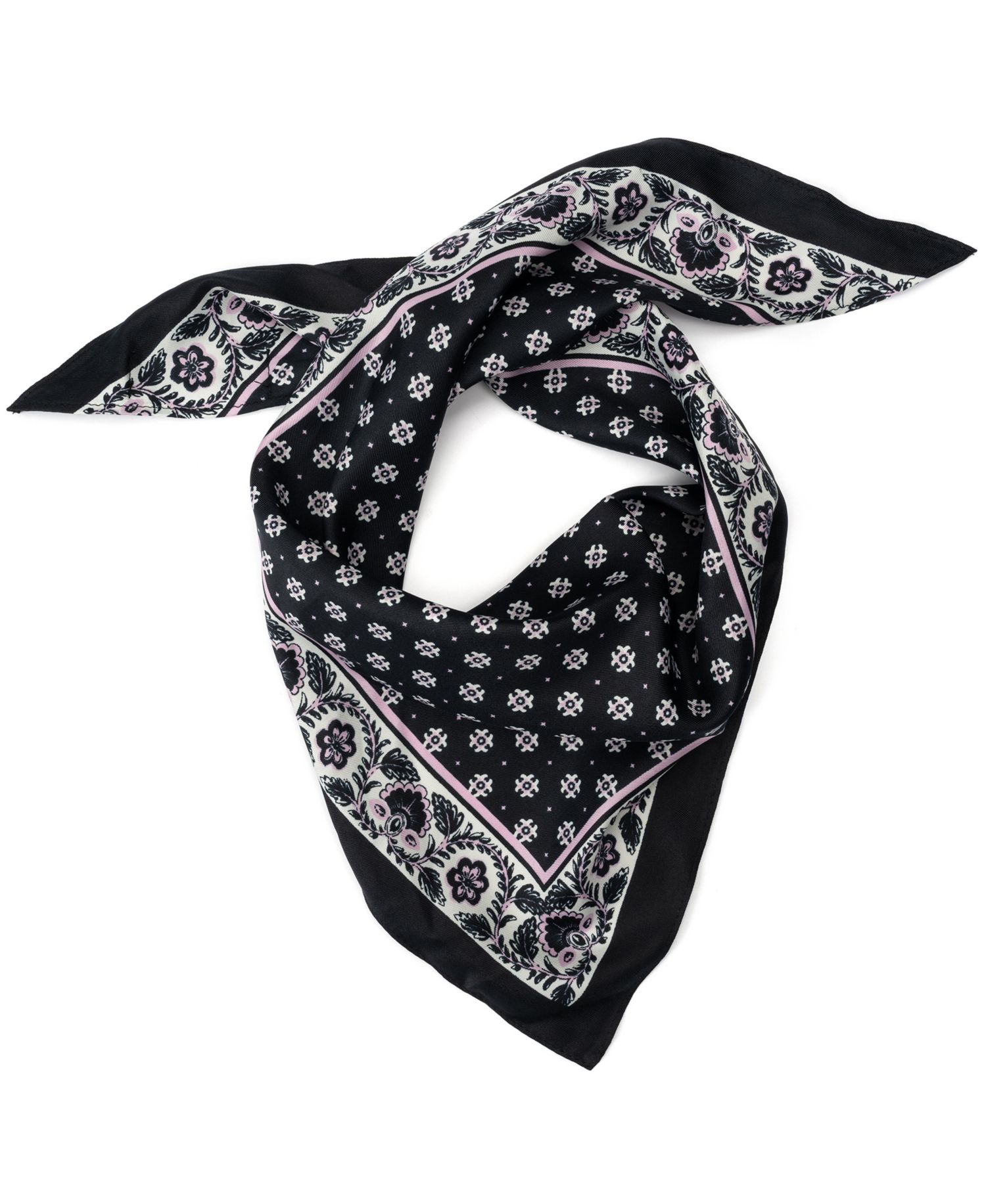 Block Printed Triangle Scarf