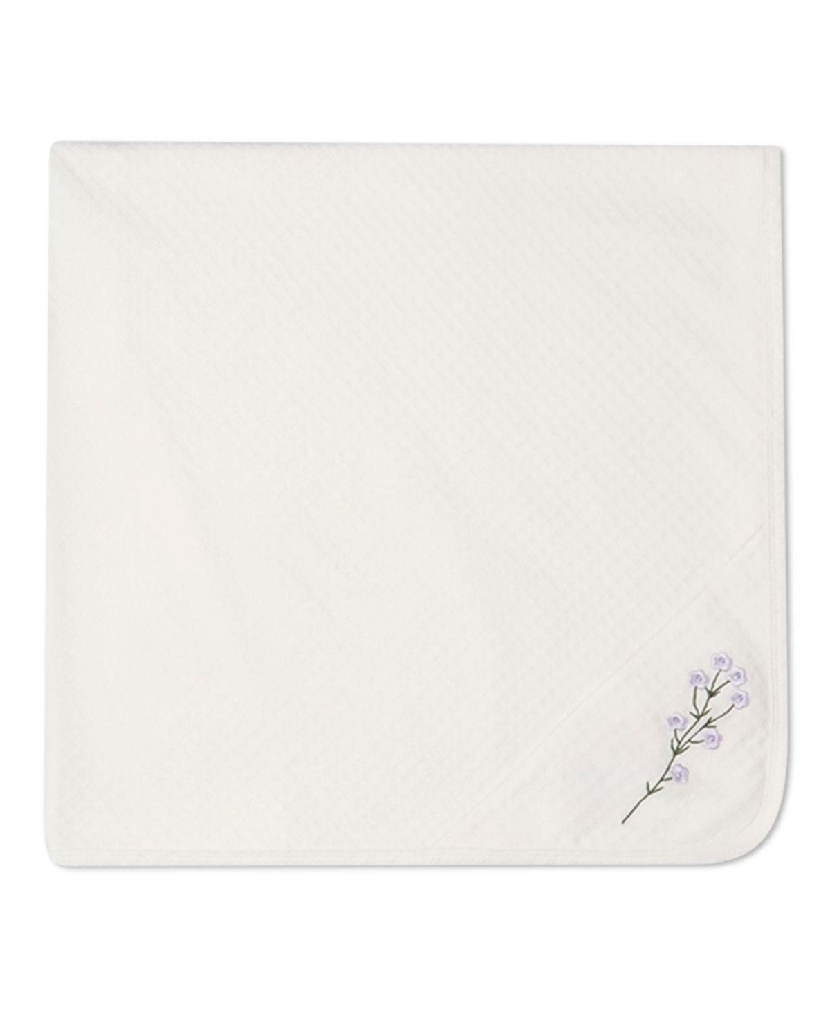 MeMoi Baby Girls "Lilacs Are The Sweetest Bloom" Cotton / Rayon Blanket