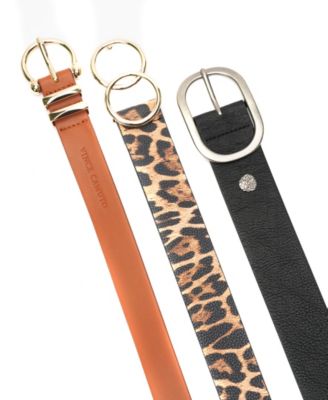 Vince Camuto 3-For-1 Classic Wide Belt Set - Macy's