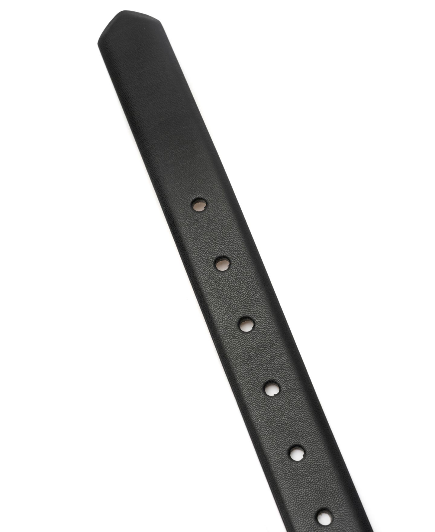 Женский ремень Vince Camuto Skinny Studded Pant Belt, цвет: Чёрный / Серебряный — фото 4