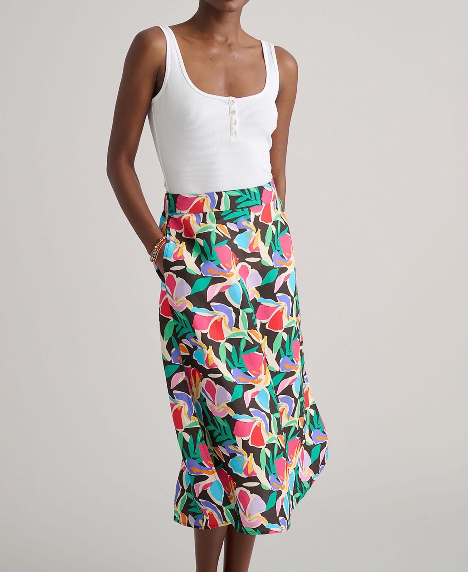 Women's Linen Blend Pippa Skirt