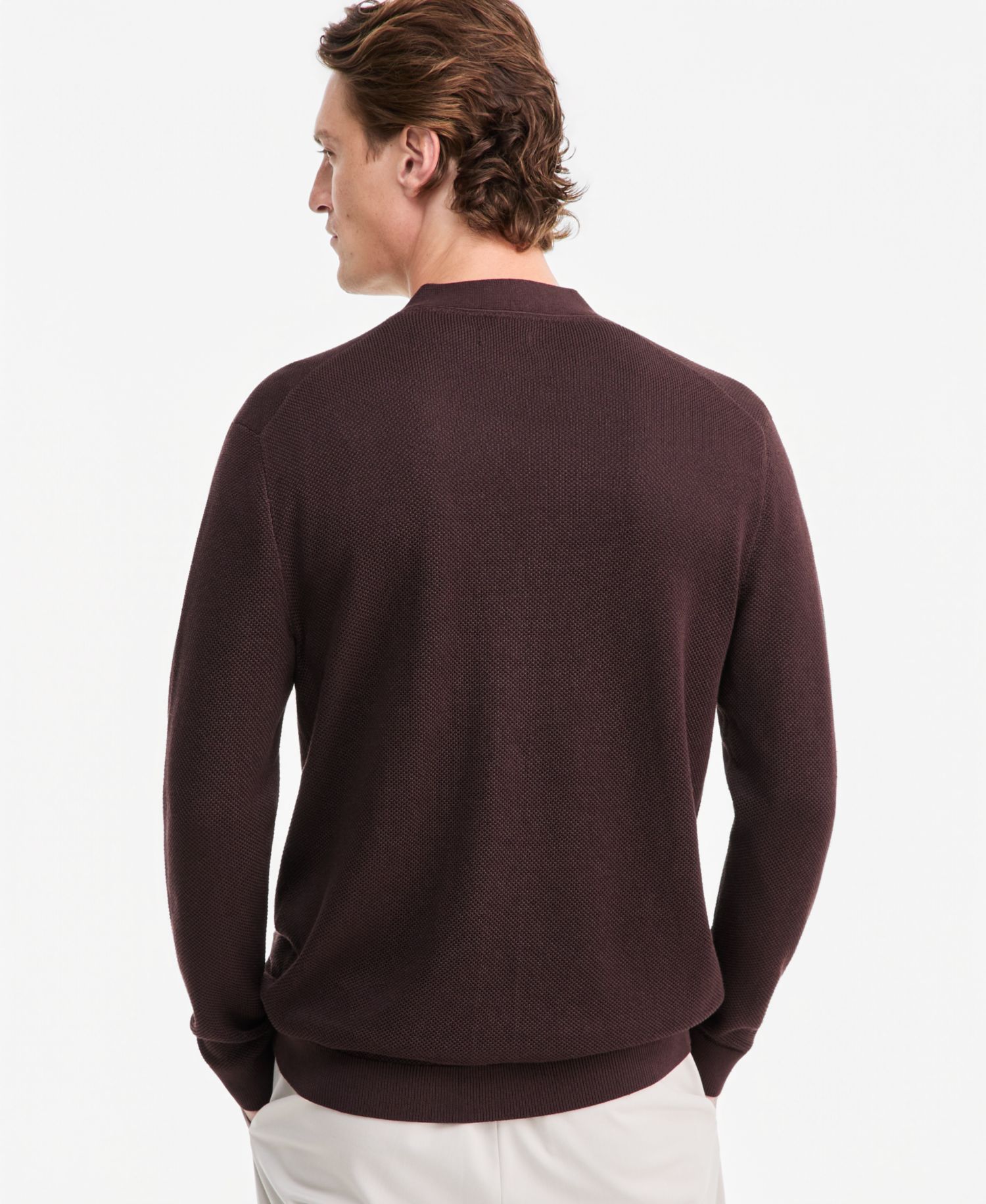 Men's Button-Up Cardigan Sweater