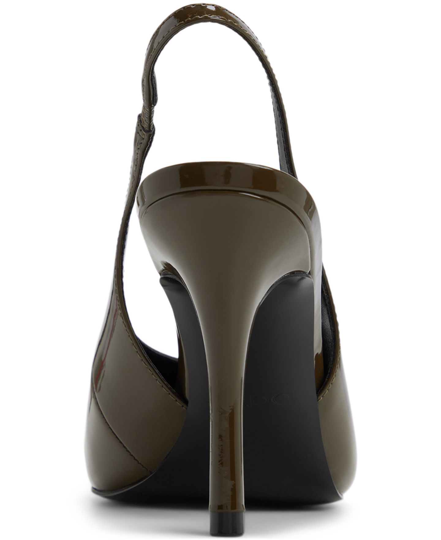 Женские туфли ALDO Arianell Slingback, цвет: Тёмный зелёный лаковый — фото 3