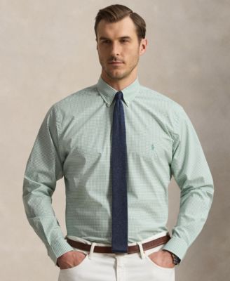 Men's Big & Tall Poplin Sport Shirt