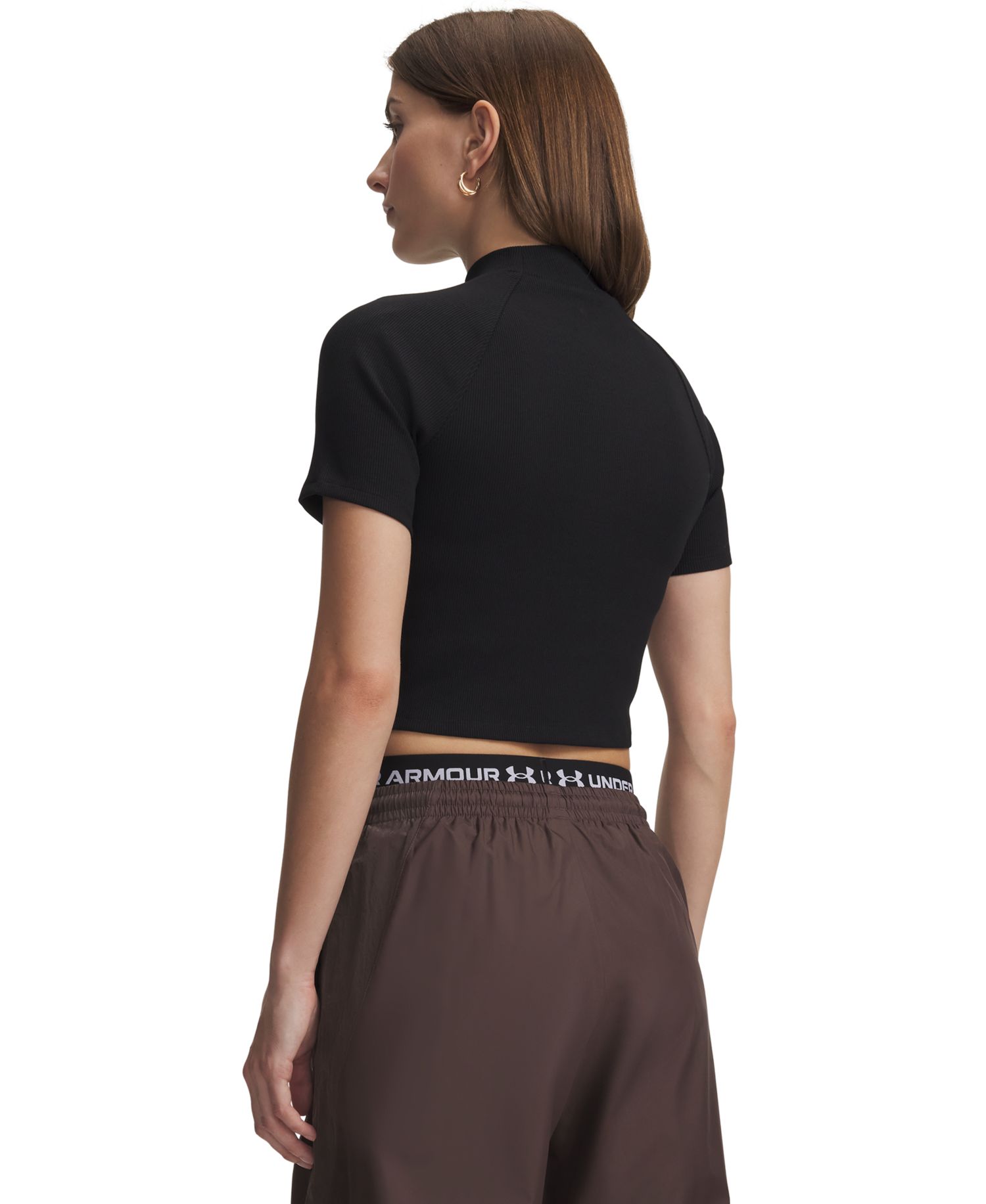 Women's Rival Rib Mock-Neck T-Shirt