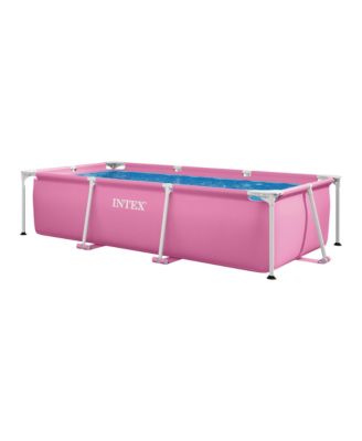 8.5' x 26" Rectangular Frame Above Ground Outdoor Swimming Pool