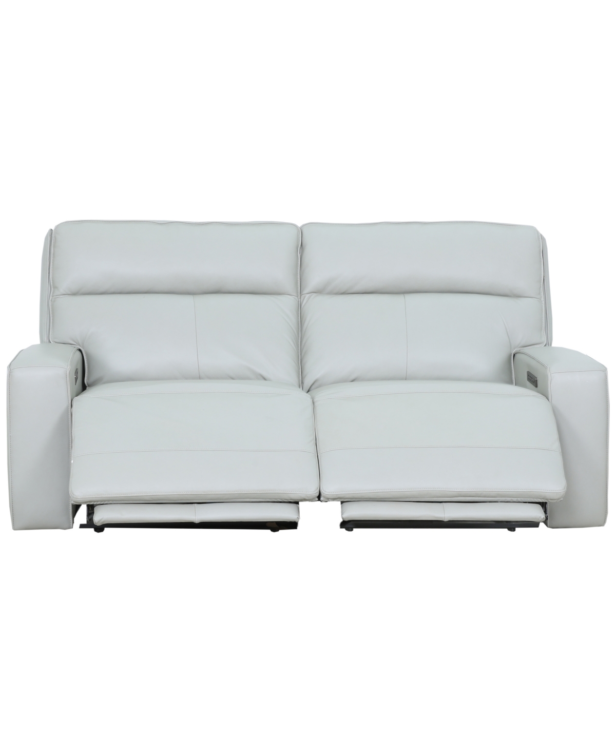 Zackary 2-Piece Leather Sofa with 2 Power Motion, Macy's Exclusive