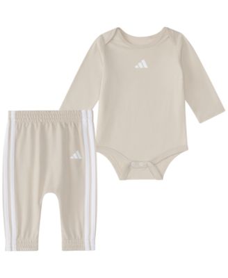 Baby Boys' Logo Long-Sleeve Bodysuit and Pants Set, 2-Piece Set