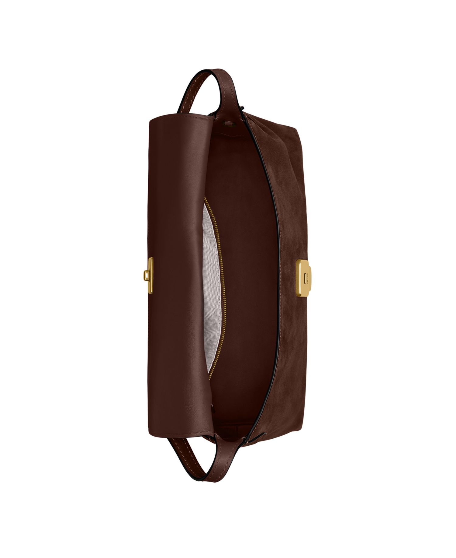 Chelsea Large Suede Shoulder Bag 36