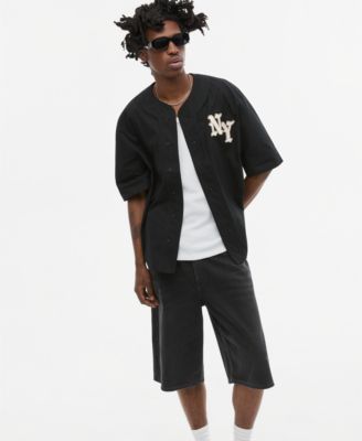 Men's Oversized NY Baseball Top